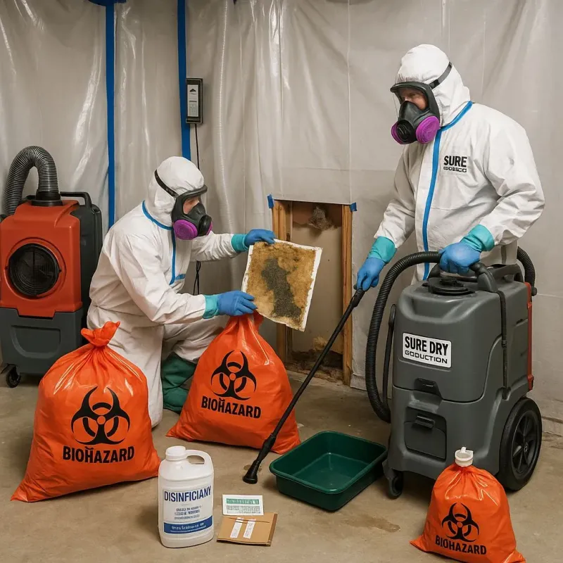 Contaminated Water Handling Protocols process in Reed Creek, GA