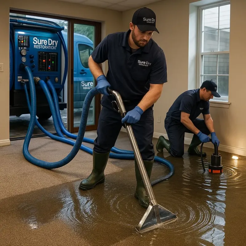 Water Extraction and Removal process in Reed Creek, GA